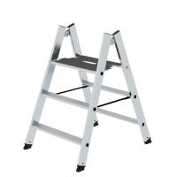 Munk Günzburger Klapptritt beidseitig begehbar Alu Natur  