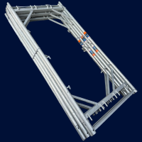 25x Vertikalrahmen Stahl Rux Super 100, 2,00 m, gebraucht 