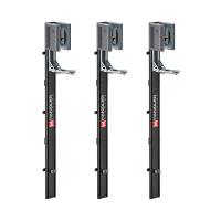3ER-SET Handler Storage Fahrradlift - Vertikale Fahrradhalterung Wand Grau 