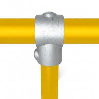 Typ_2CD Rohrverbinder T-Stück kurz Ø 42,4 mm hor. & 48,3 mm vert. 