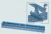 Doppel U-Auflager komplett 1,35 m 