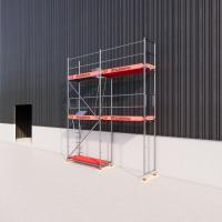 Rux Super Fassadengerüst 36m² | Komplettes Gerüstpaket – Feldlänge 2,5 m 