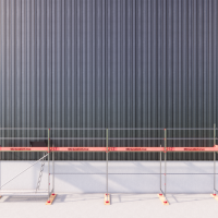 Fassadengerüst Paket Rux Framescaff, 30,8 m², Feldl. 2,57 m 