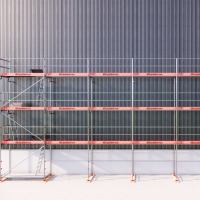 Fassadengerüst Paket Rux Framescaff, 108 m², Feldl. 2,57 m 