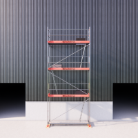 Fassadengerüst Paket Rux Framescaff, 21,49 m², Feldl. 3,07 m 