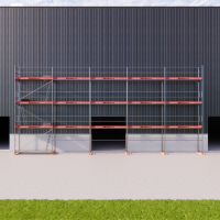 Fassadengerüst Paket Rux Framescaff, 107,45 m², Feldl. 3,07 m 