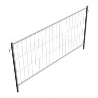 Mobilzaun / Bauzaun "Profi" Ausgleichselement 2,20 x 1,20 m  mit Haken & Ösen