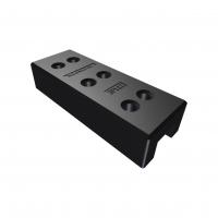 Bauzaunfuß aus Kunstoffrecycling, 20-24 kg 24.0 kg