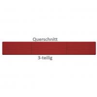 Spezial-Gerüstbohle aus Holz 24 x 4,5 cm (BxH) rot imprägniert 2.50 m