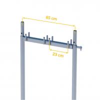 Vertikalrahmen Rux Super 65 Ultra Stahl 1.00 m