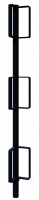 Eckgeländerpfosten für „Compakt S“ blau lackiert