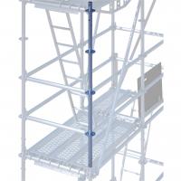 Ständer ohne Rohrverbinder Ringscaff 1,5 m 1.50 m