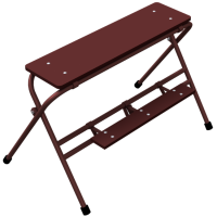 Arbeitstritt, 2 Stufen B 1.00 m H 0.70 m