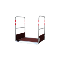 Grabenbrücke aus Holz 1,00 m x 1,00 m 