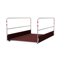 Grabenbrücke aus Holz 2,70 m x 1,50 m 