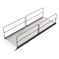 Alu-Grabenbrücke 4,50 m lang, 1,30 m 