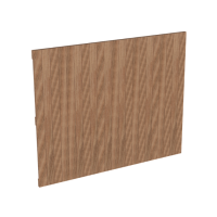 Holzbauzaun Zaunelement 2,50 x 2,00 m 