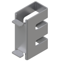 Mobilzaun / Bauzaun Aufsatz für Zurrgurte 