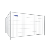 Mobilzaun "Leicht", Element B 3,5 m mit Haken & Öse 