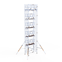Movar Rollgerüst 135, Arbeitshöhe 12,3 m 