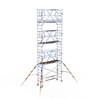 Movar Rollgerüst 75, Arbeitshöhe 8,3 m 