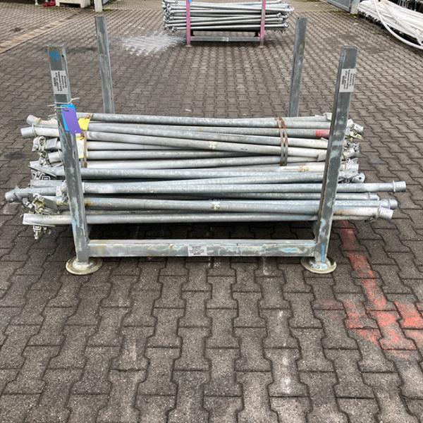 Abfangstrebe (Rundrohr) f. Kragkonsole Rux Super 2-bohlig, gebraucht 