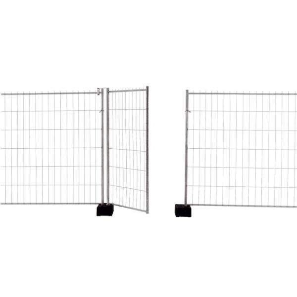 Komplettes Tor für Bauzaun 1x 2m 