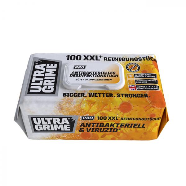 Uniwipe Ultragrime Pro, 100 Desinfektionstücher 