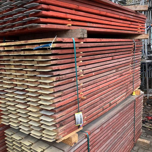 Ringscaff Bordbrett aus Holz 2,07 m, gebraucht 