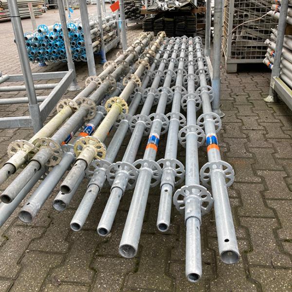 Ständer mit Rohrverbinder Ringscaff 3,00 m, gebraucht 