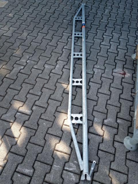 Doppel-Rohrriegel Ringscaff 3,00 m, gebraucht 