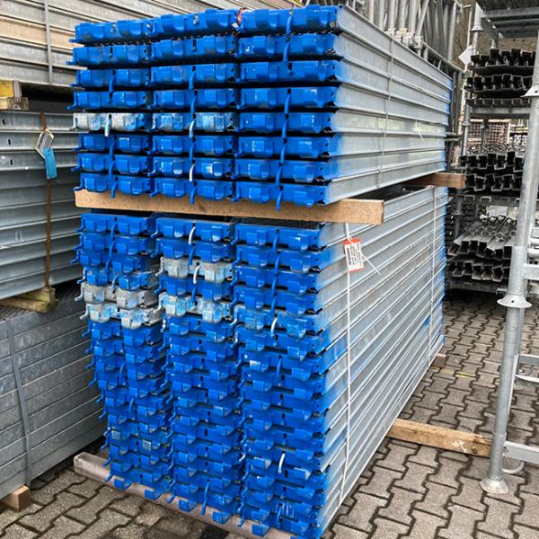 Ringscaff Stahlbelag 2,57 x 0,32 m für Rohrauflage, gebraucht 