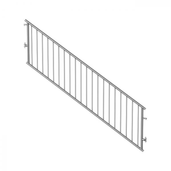Füllstabgeländer schräg 3,00 x 2,00 m 
