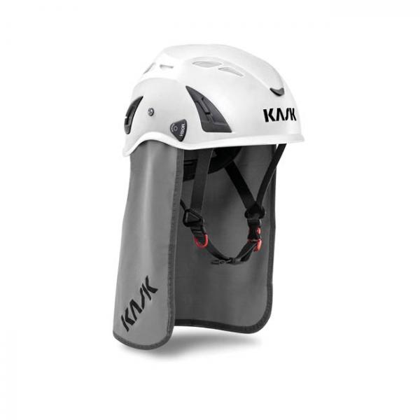 Kask Arbeitsschutzhelm mit Nackenschutz Plasma AQ, EN 397, Gerüstbauhelm 