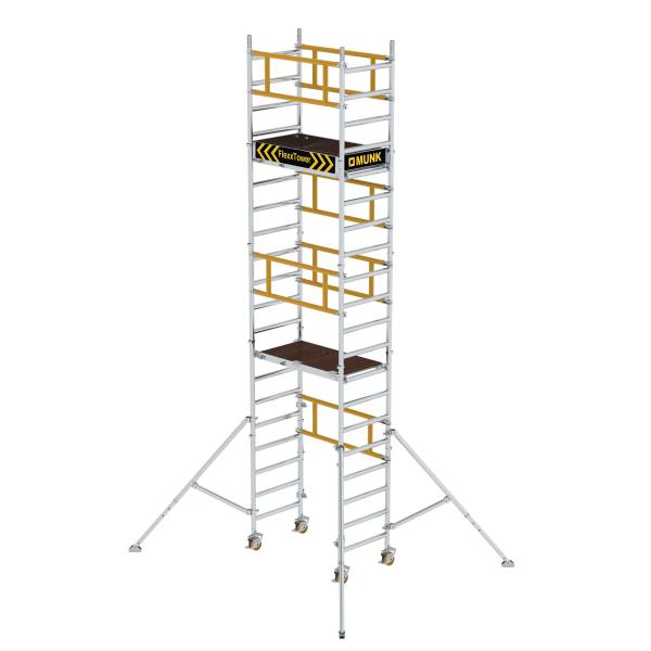 Munk Günzburger FlexxTower Ein-Personen-Gerüst Arbeitshöhe 6,10 m 
