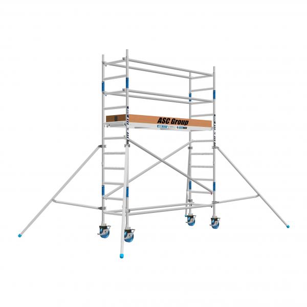 ASC Rollgerüst 75 Quick Lock, Arbeitshöhe 4,3 m 