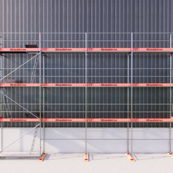 Rux Framescaff Fassadengerüst 90 m² | Komplettes Gerüstpaket - technisch kompatibel zu Layher 