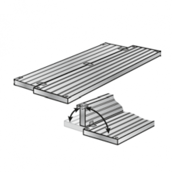 Klappbohle Rux Super Alu 