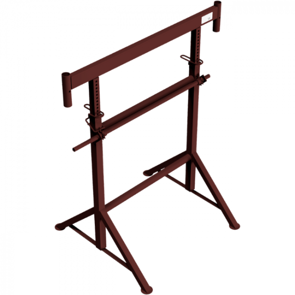 Kurbel-Gerüstbock K1200, lackiert B 1.20 m H 1.20-1.95 m