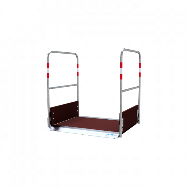 Grabenbrücke aus Holz 1,00 m x 1,00 m 