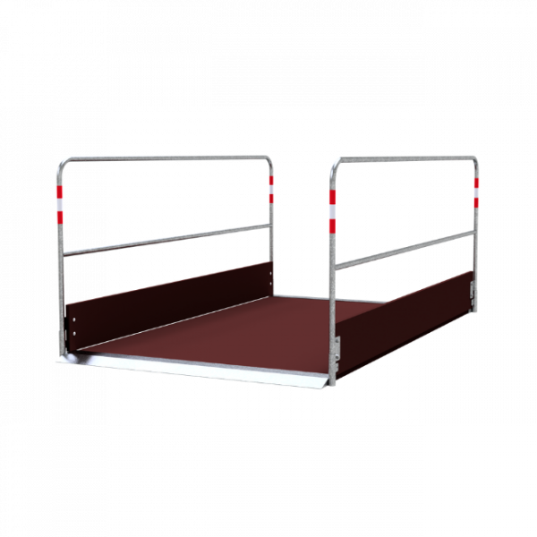 Grabenbrücke aus Holz 2,70 m x 1,50 m 