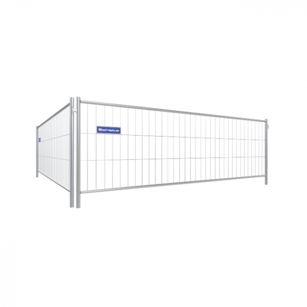 Mobilzaun / Bauzaun „Standard“ (mit Haken und Ösen), 3,5 x 1,2 m 
