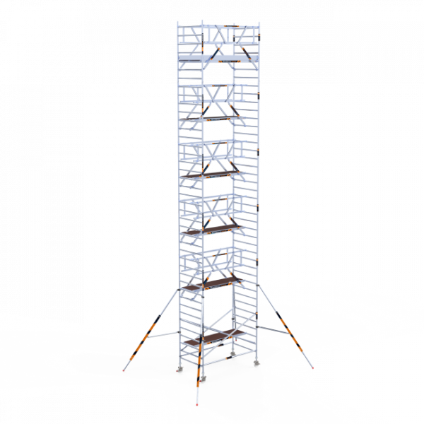 Movar Rollgerüst 135, Arbeitshöhe 13,3 m 