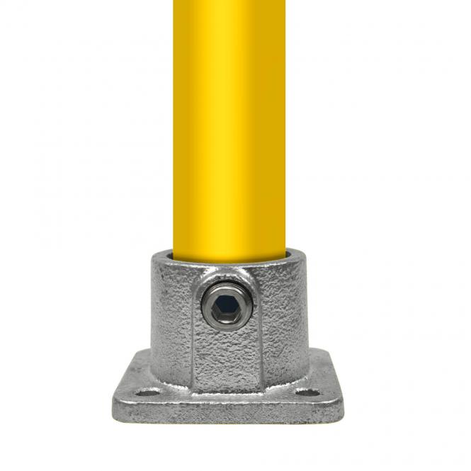 Typ 11 Fu&szlig;platte quadratisch