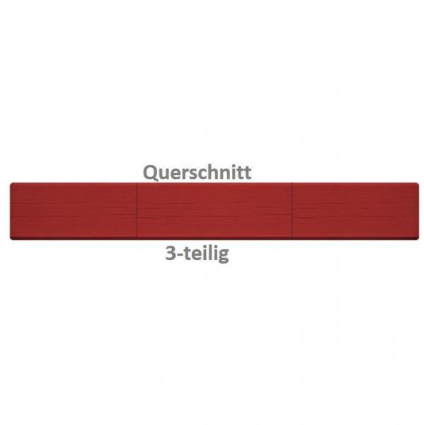 Spezial-Gerüstbohle aus Holz 24 x 4,5 cm (BxH) rot imprägniert 1.50 m