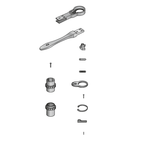 Ersatzteil (Ratsche) Seegering für Deckel 