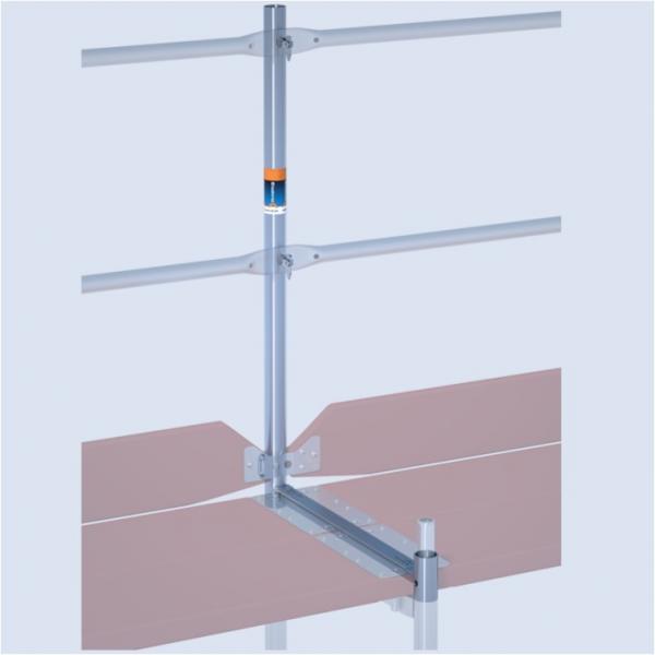 Geländerpfosten mit Traverse Rux Super 1,00 m 0.65 m