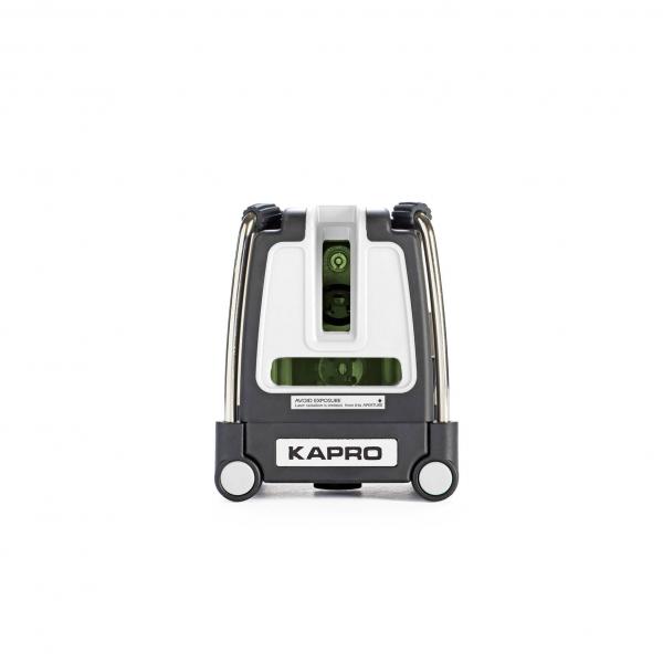 Kapro Kreuzlinien-Laser 873G, grüner 3-Linien-Laser selbstnivellierend + Tasche 