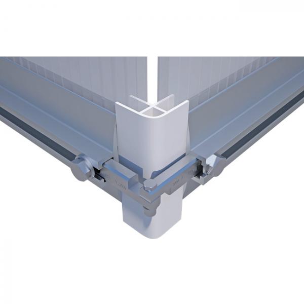 Scaffguard PVC Eck-Profil, weiß,  Länge 6,50 m 