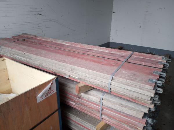 Holz-Bordbrett SL 2,50 m, gebraucht 